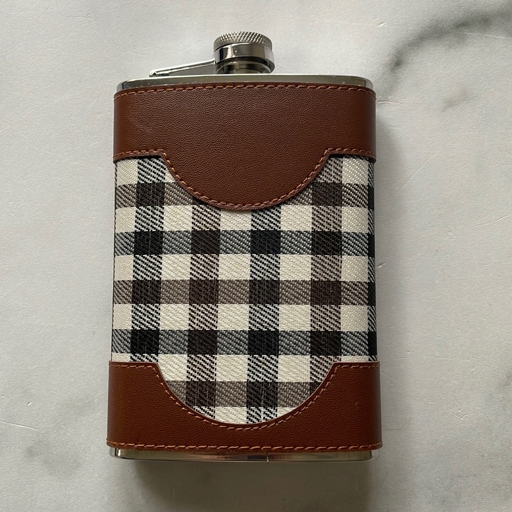 Flask 8oz stainless steel
